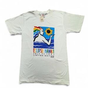 Vintage NWT Eclipse Hawaii Graphic T-Shirt